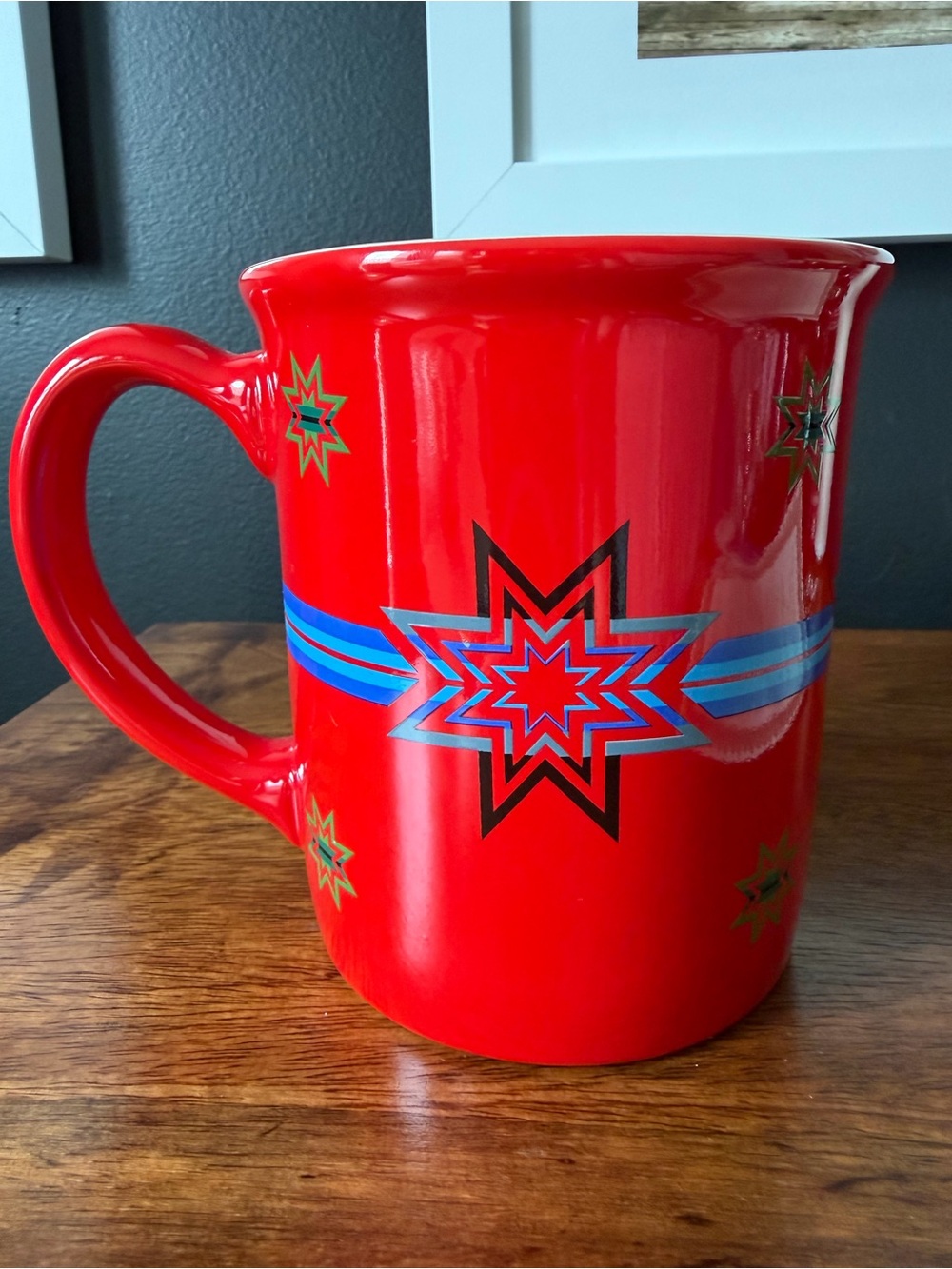 Pendelton Sioux Star  Ceramic Coffee Mug - 18 ounce